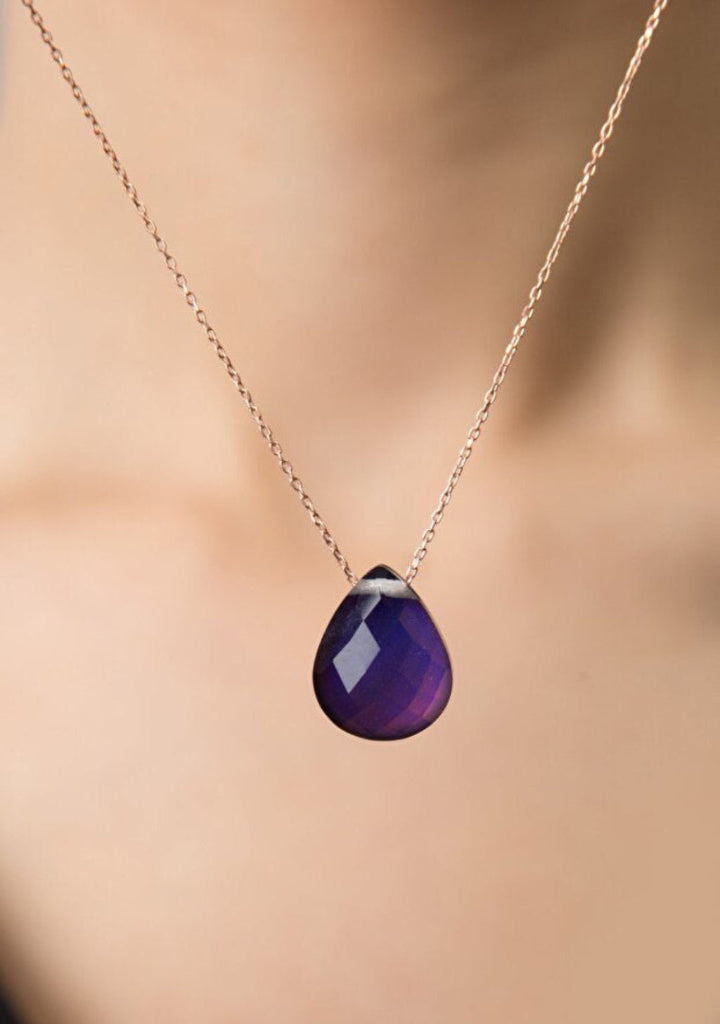 Ruh Haline Göre Renk Değiştiren His Taşı Kolye