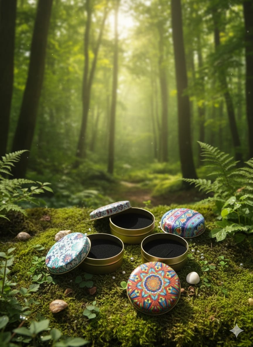 Vintage Desenli Takı Kutusu