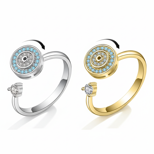 Dünyanın Gözü Anksiyete Yüzük (Ayarlanabilir)