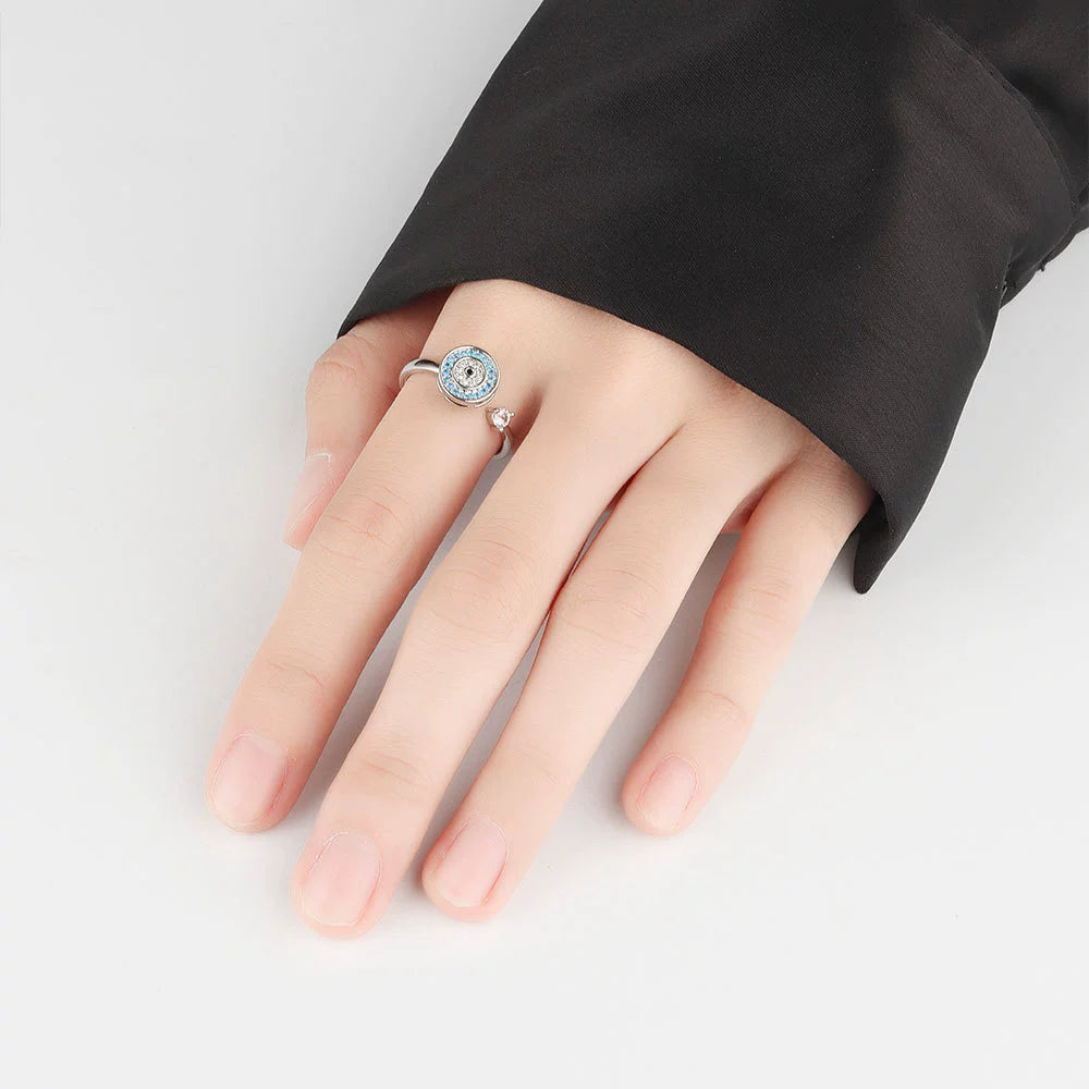 Dünyanın Gözü Anksiyete Yüzük (Ayarlanabilir)