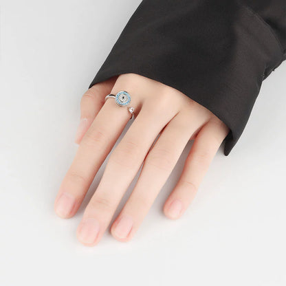 Dünyanın Gözü Anksiyete Yüzük (Ayarlanabilir)