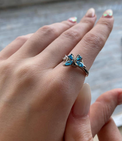 Kelebek Anksiyete Yüzük (Ayarlanabilir)