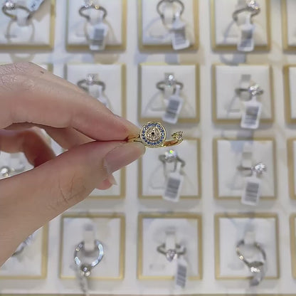 Dünyanın Gözü Anksiyete Yüzük (Ayarlanabilir)