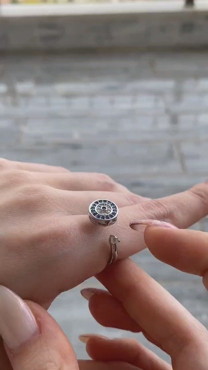 Dünyanın Gözü Anksiyete Yüzük (Ayarlanabilir)